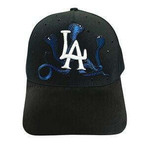 Rodrigo Hats Blue And Black With Crystals